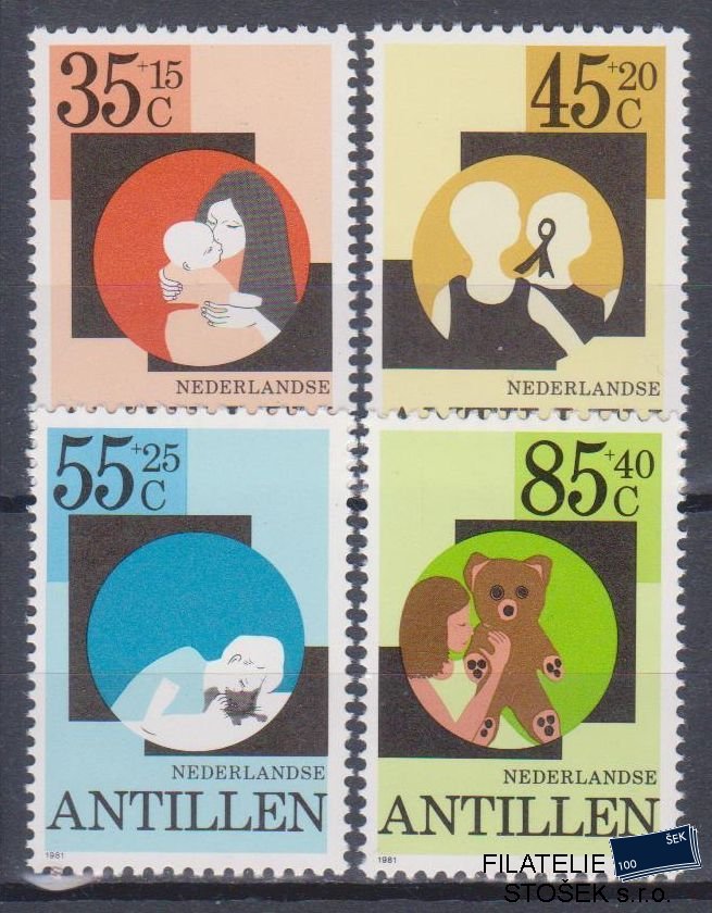 Niederlandse Antillen známky Mi 453-56