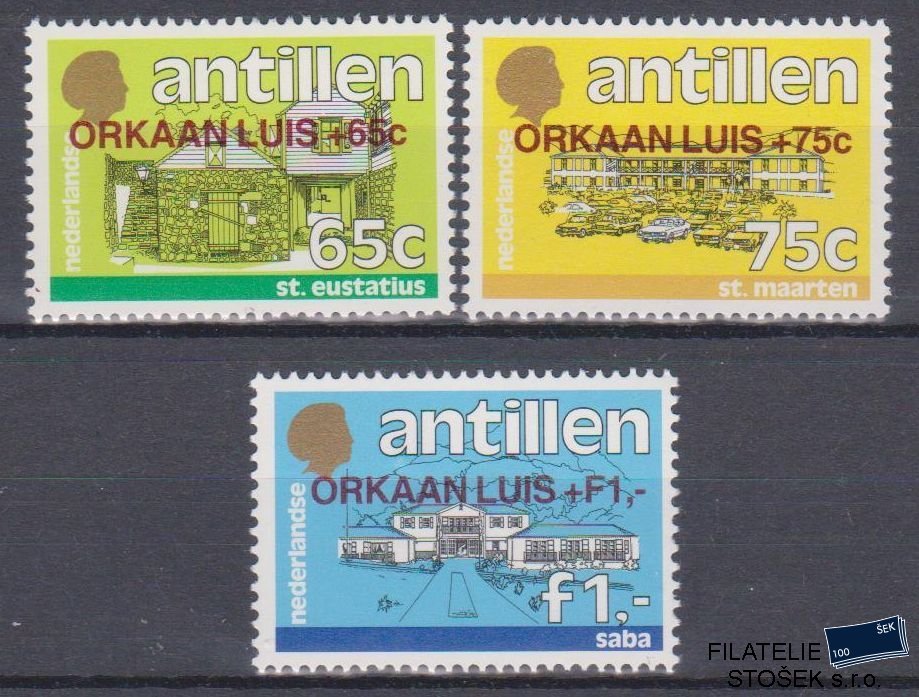 Niederlandse Antillen známky Mi 843-45