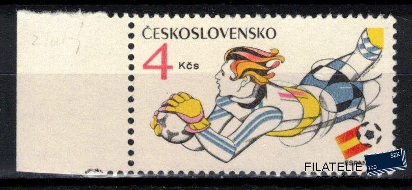 Československo známky 2523 papír fl 1