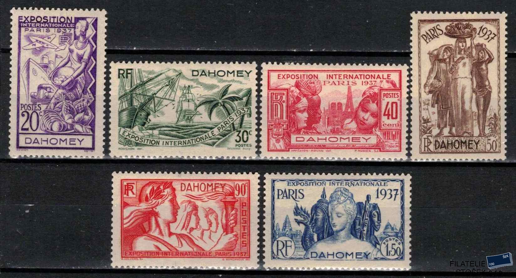 Dahomey známky Yv 103-8