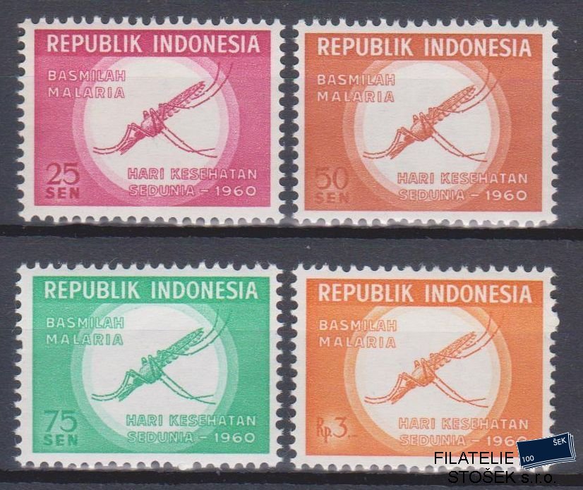 Indonesie známky Mi 277-80