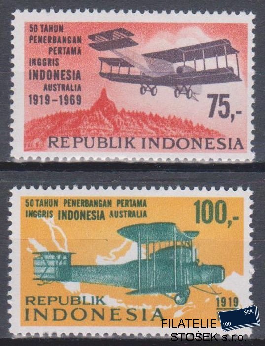 Indonesie známky Mi 659-60