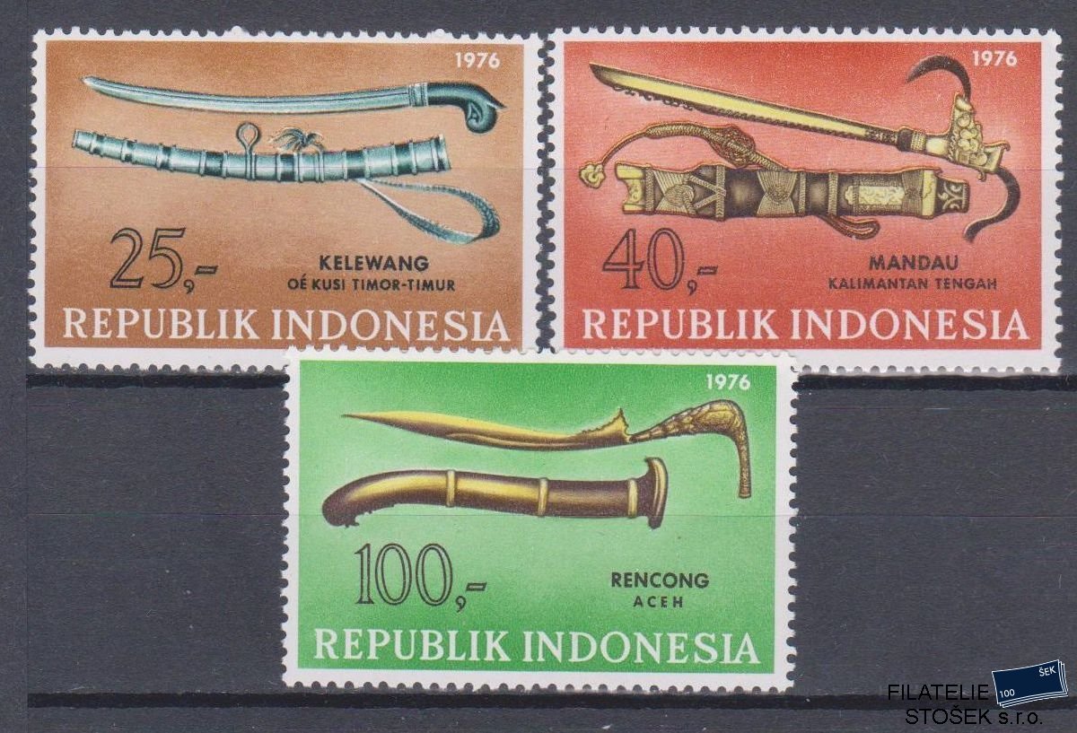 Indonesie známky Mi 854-56