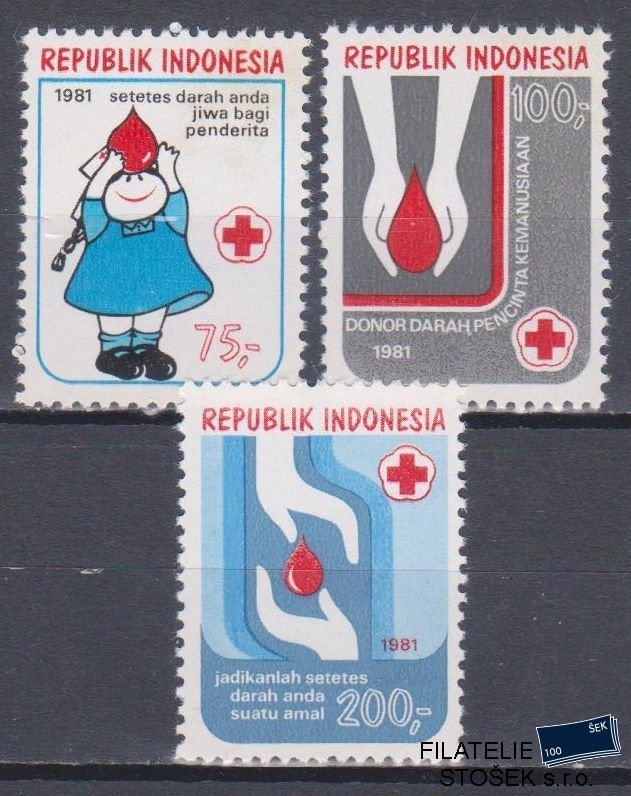 Indonesie známky Mi 1004-6