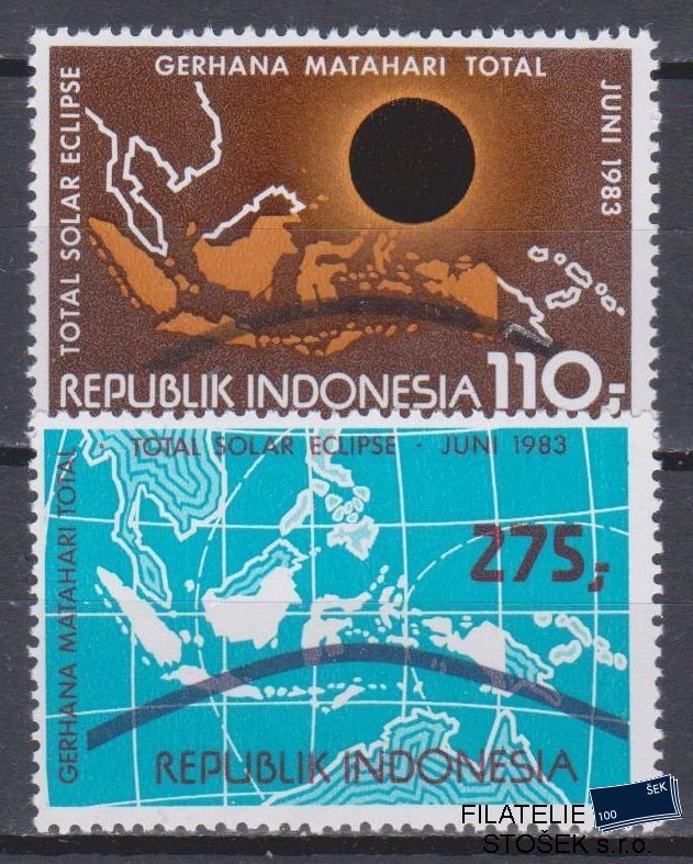 Indonesie známky Mi 1098-99