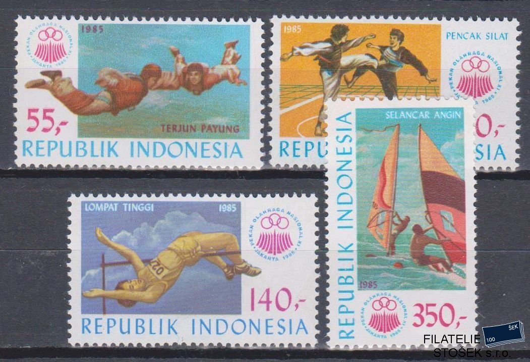 Indonesie známky Mi 1177-80