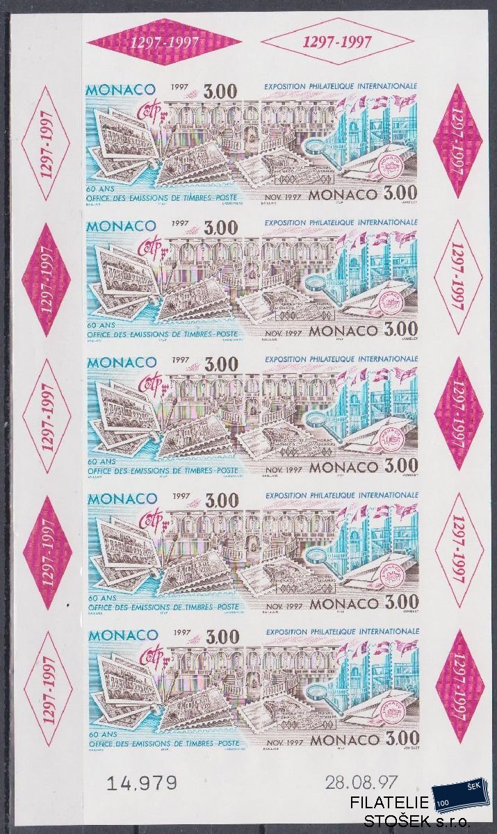 Monako známky Mi 2333-34 KL B