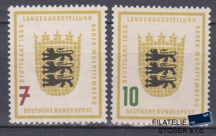 Bundes známky Mi 212-13