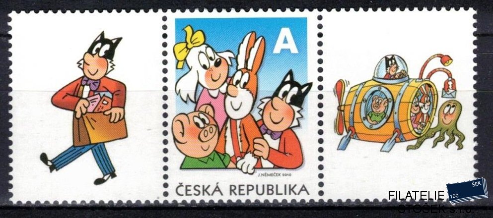 Česká republika známky 642 K1+Z+K2