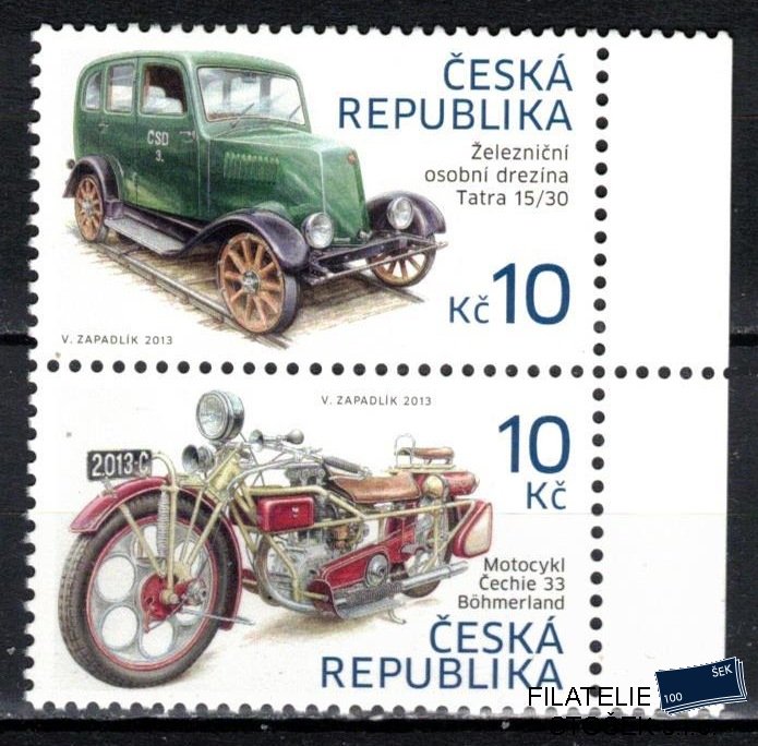 Česká republika známky 768-9