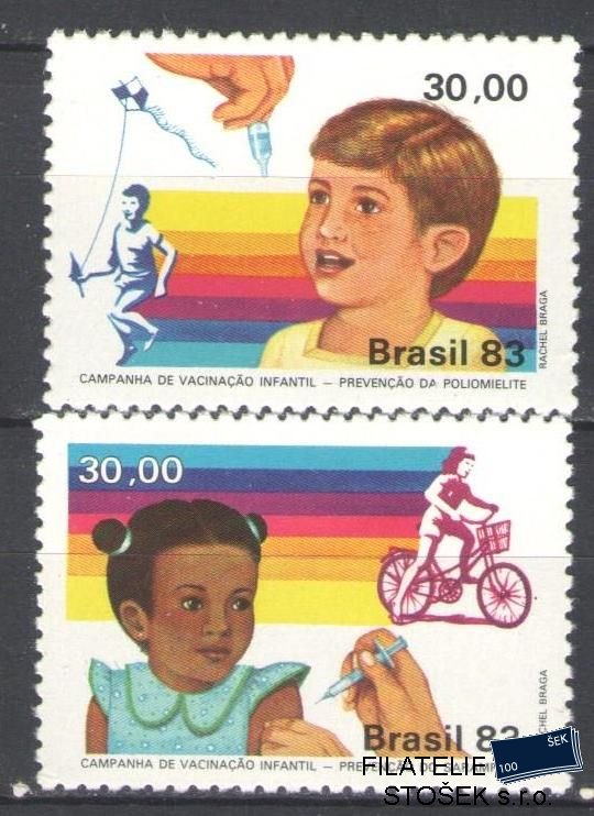 Brazílie známky Mi 1977-78