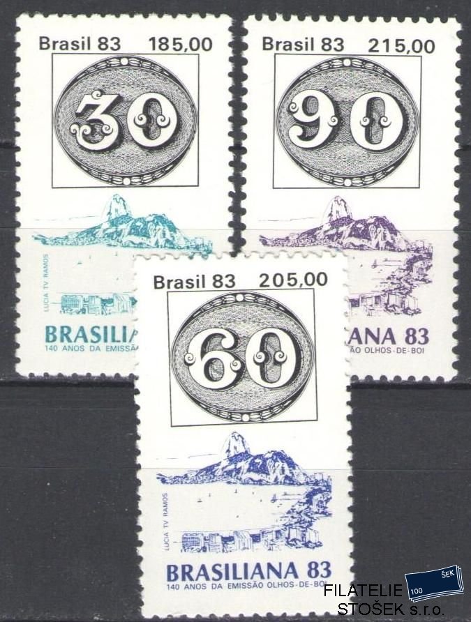 Brazílie známky Mi 1980-82