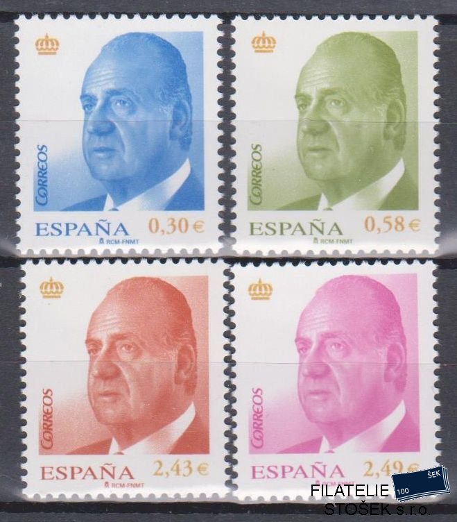 Španělsko známky Mi 4193-96