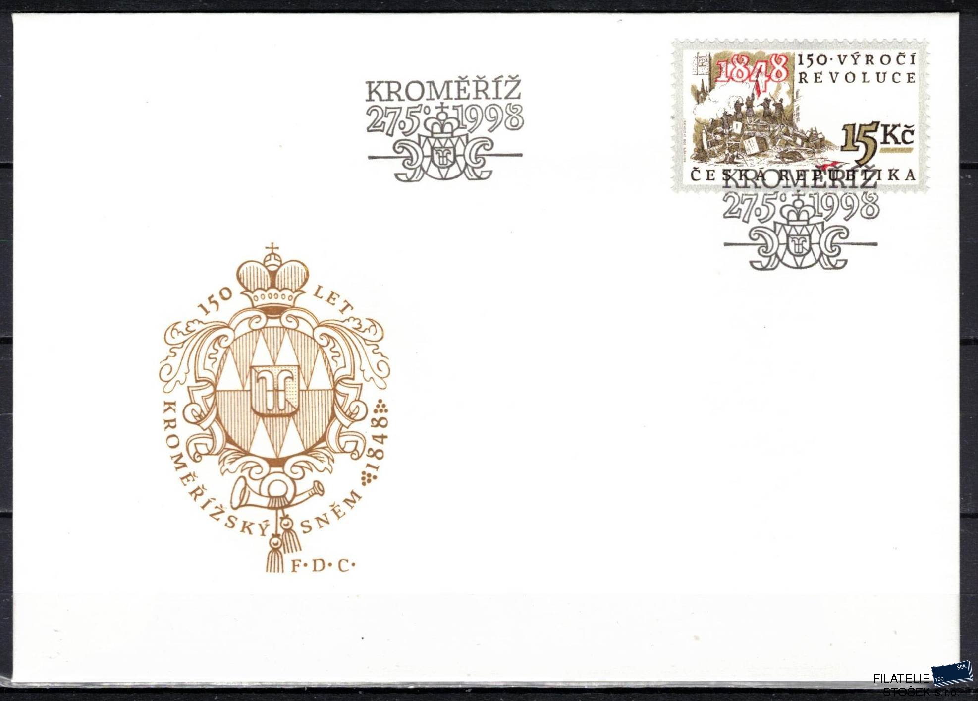 Česká republika známky 188 FDC