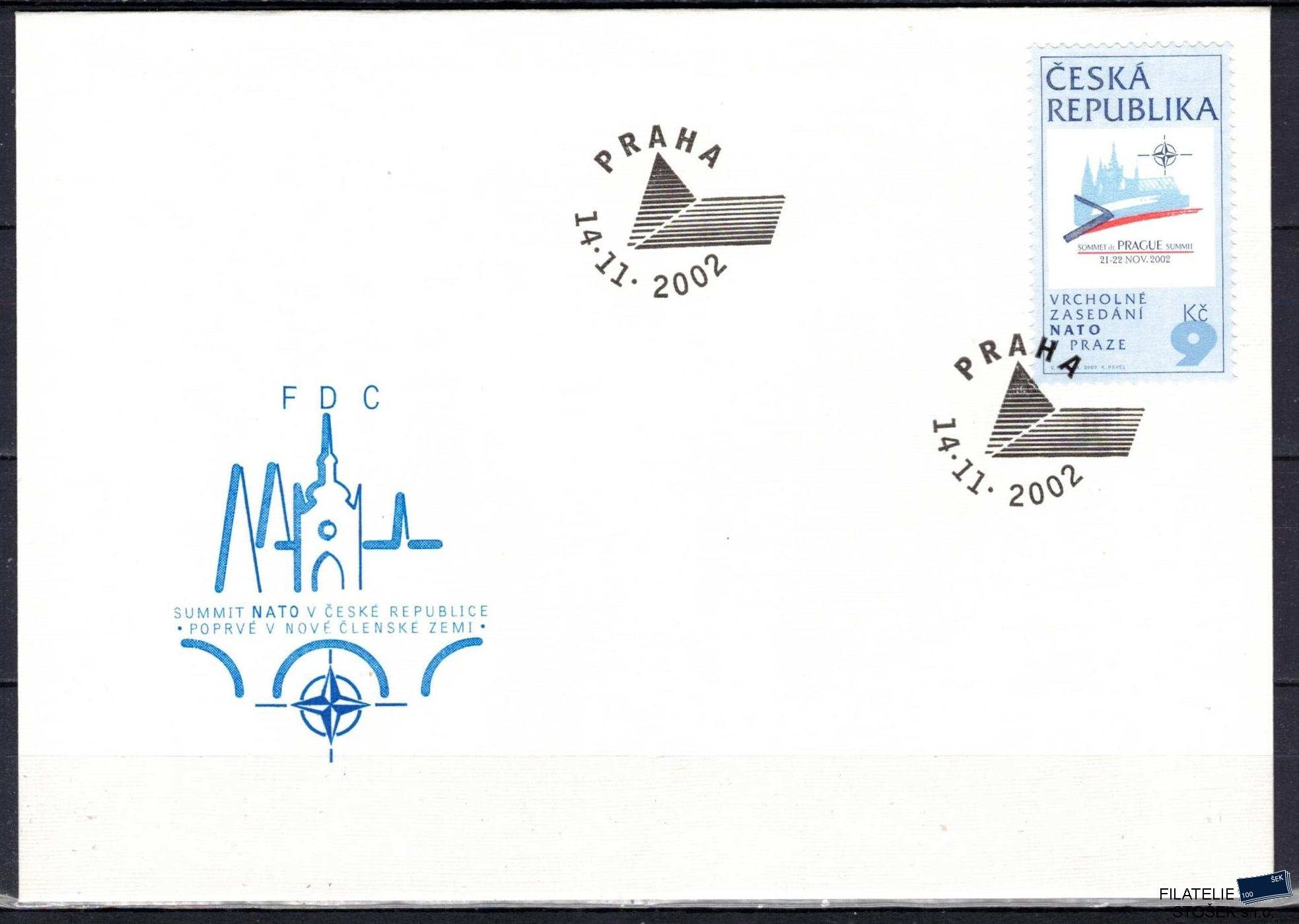 Česká republika známky 338 FDC