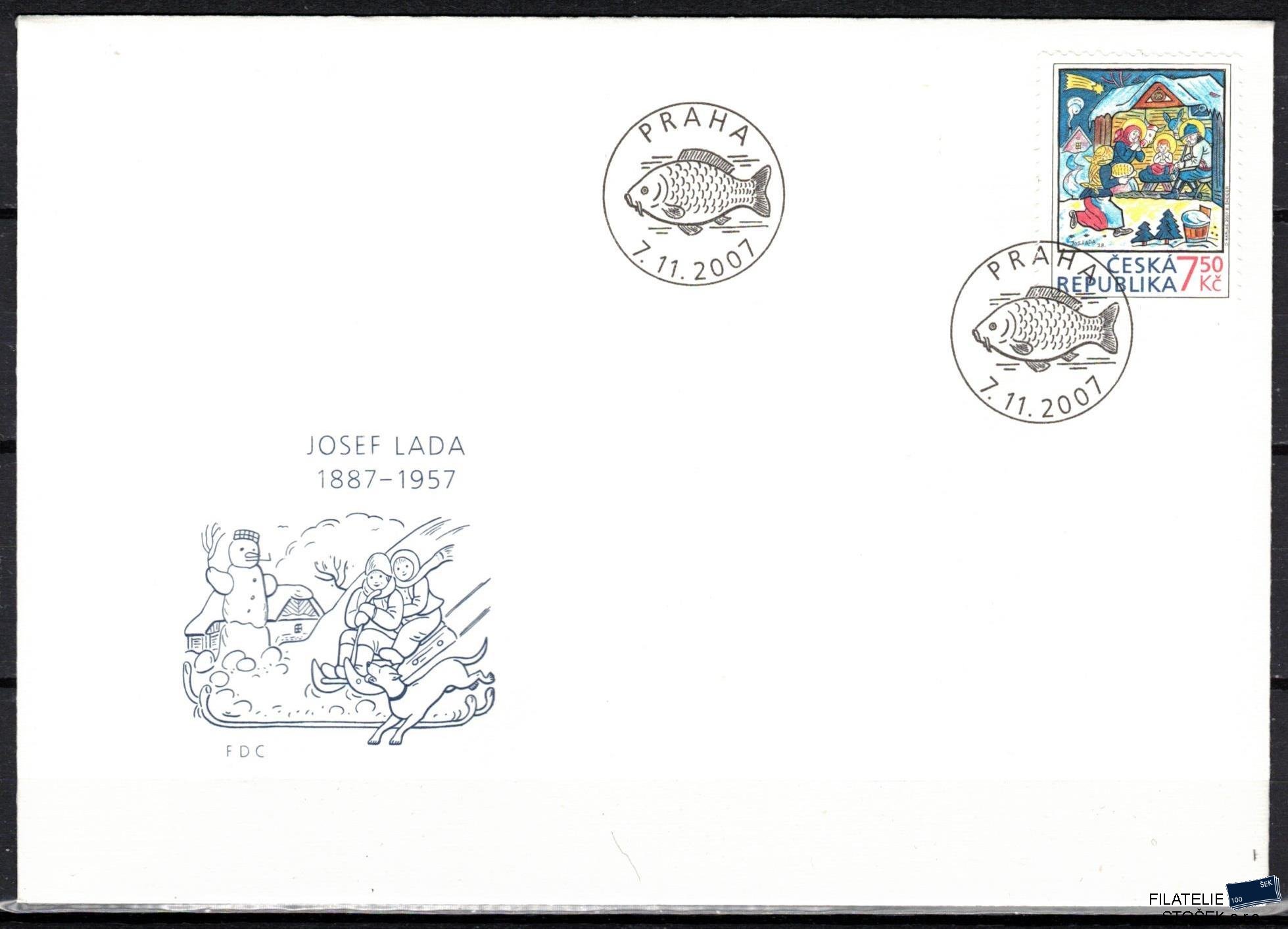 Česká republika známky 536 FDC