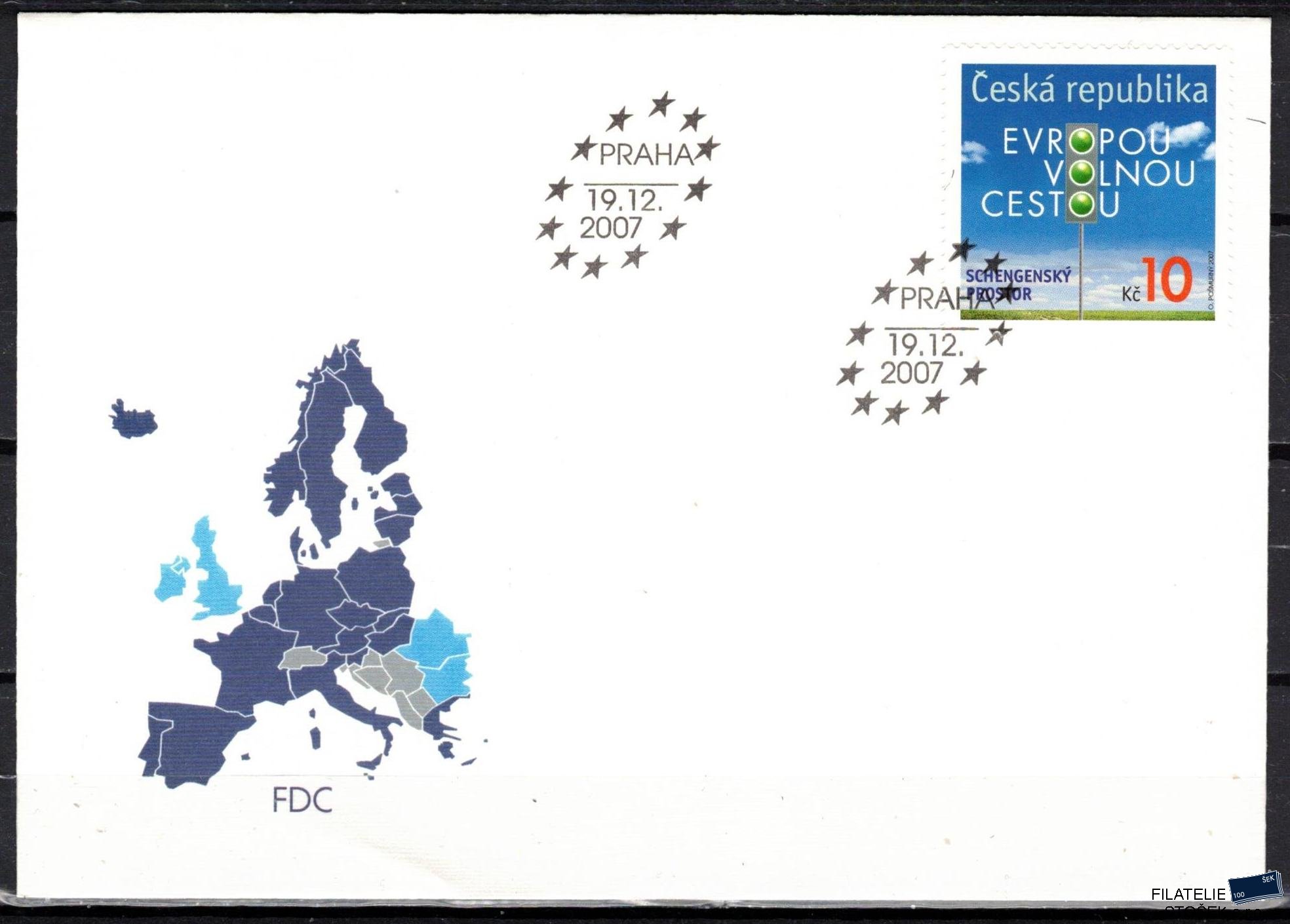 Česká republika známky 538 FDC