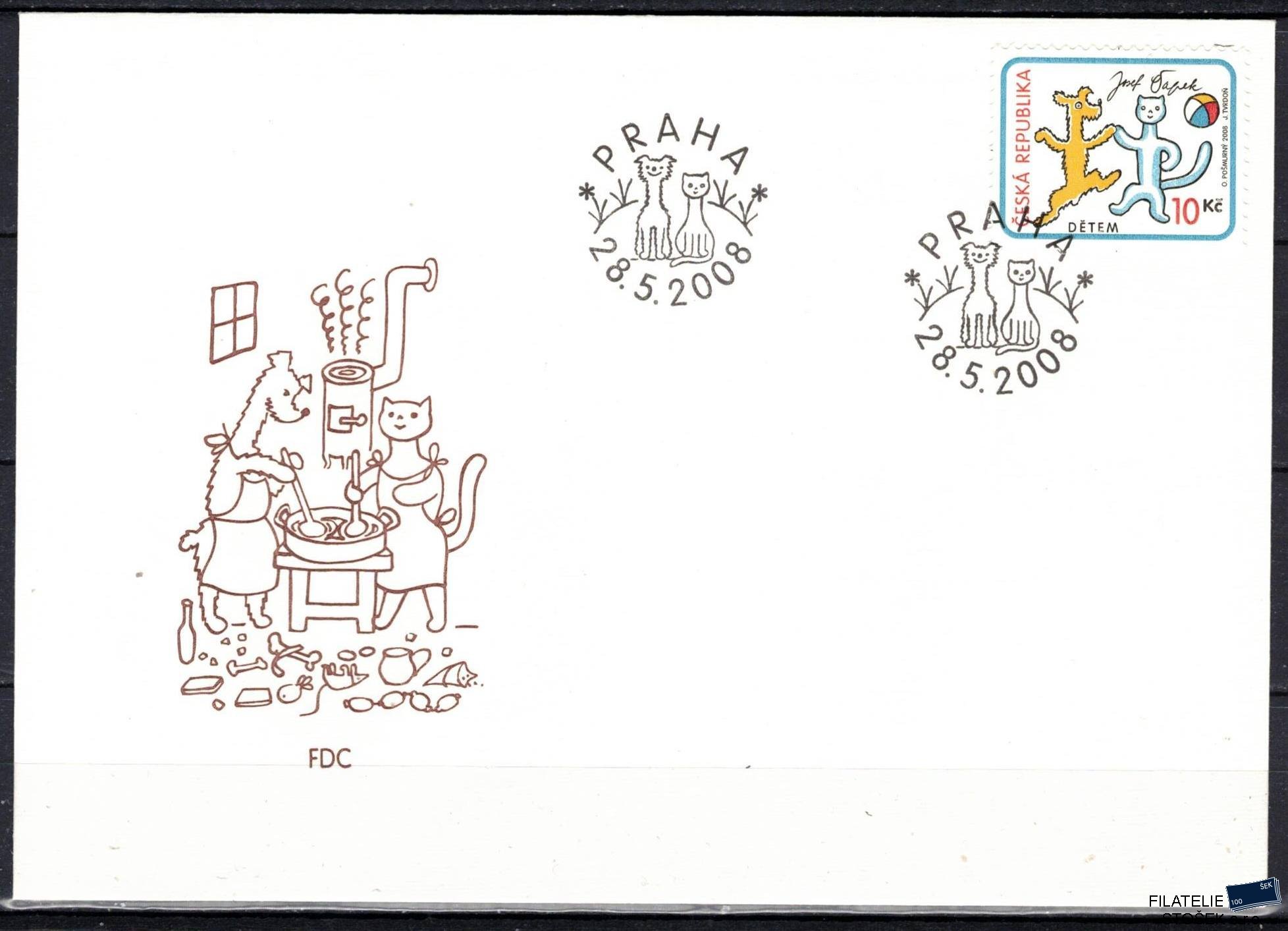 Česká republika známky 561 FDC