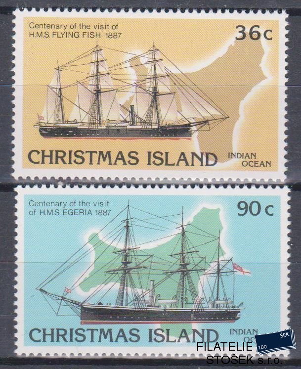 Christmas Islands známky Mi 231-32