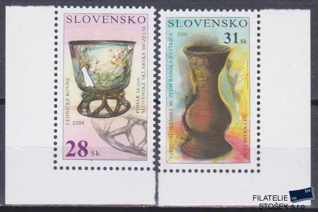 Slovensko známky 381-82