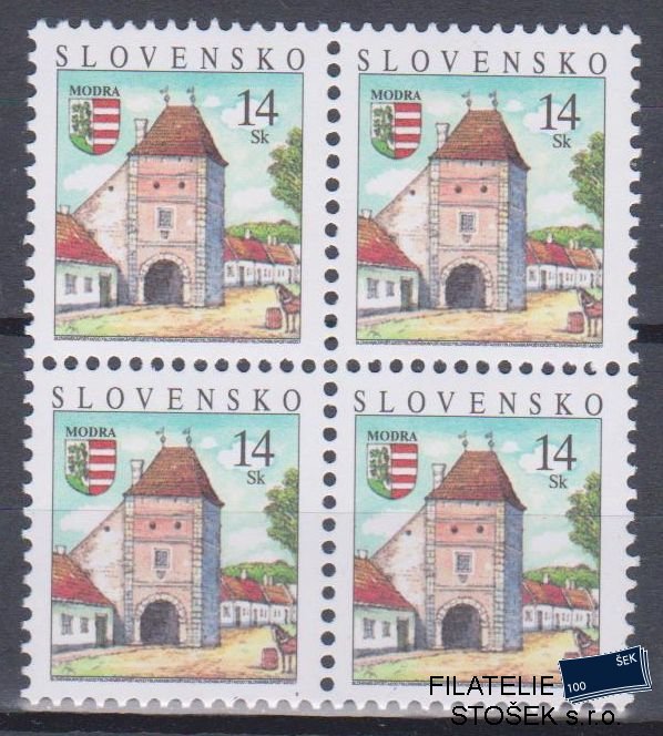 Slovensko známky 390 4 Blok