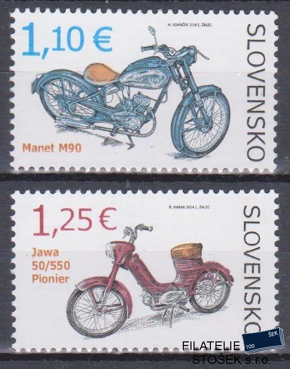 Slovensko známky 561-62