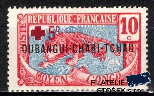 Oubangui-Chari známky Yv 19