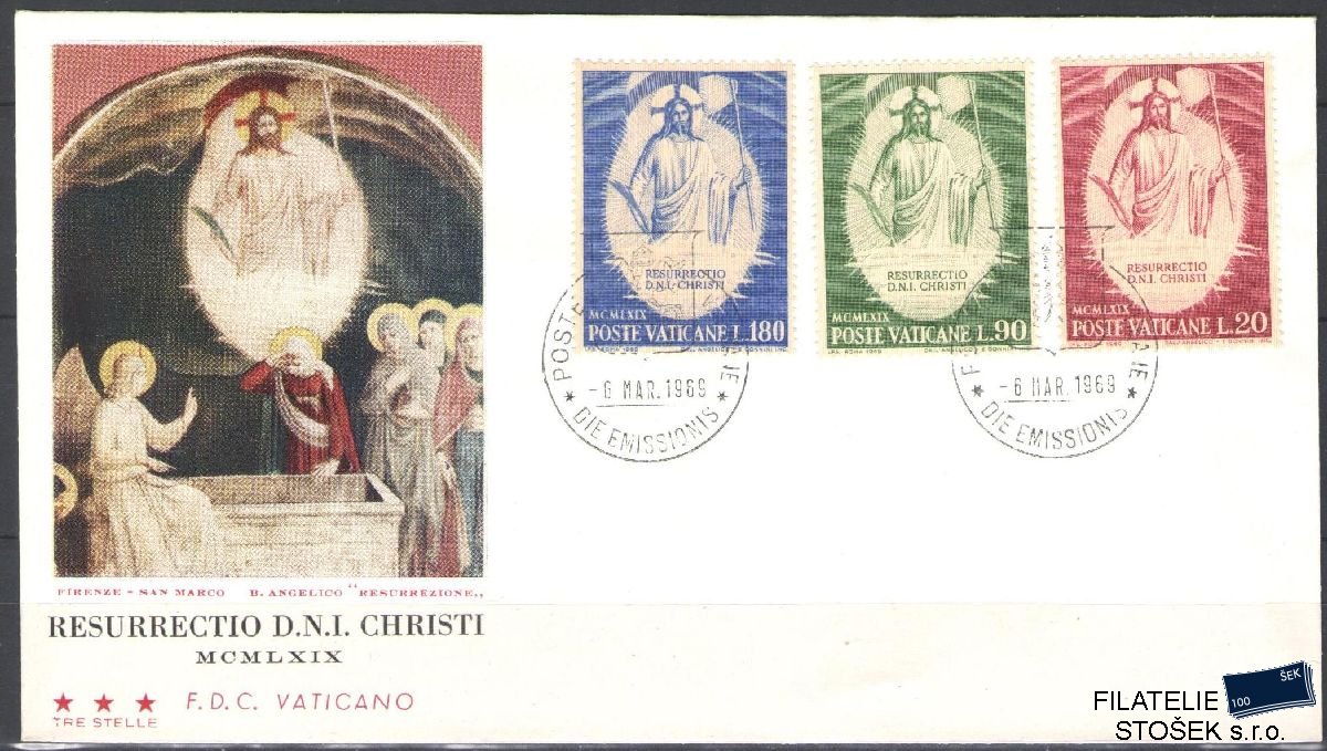 Vatikán celistvosti Mi 544-46 FDC