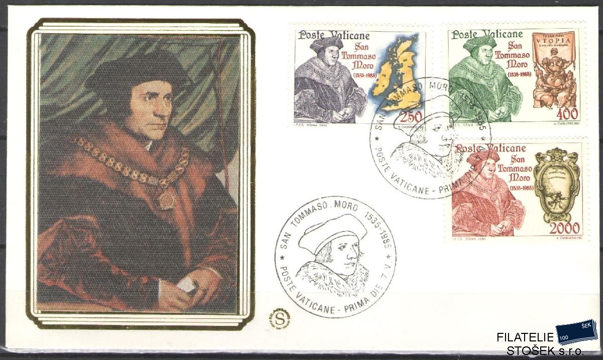 Vatikán celistvosti Mi 870-72 FDC