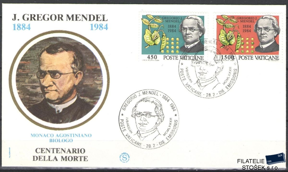 Vatikán celistvosti Mi 844-45 FDC