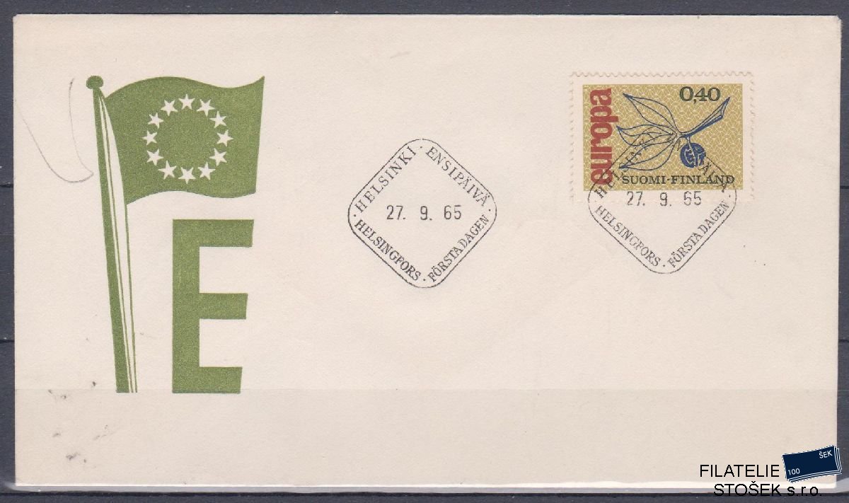 Finsko celistvosti Mi 608 FDC