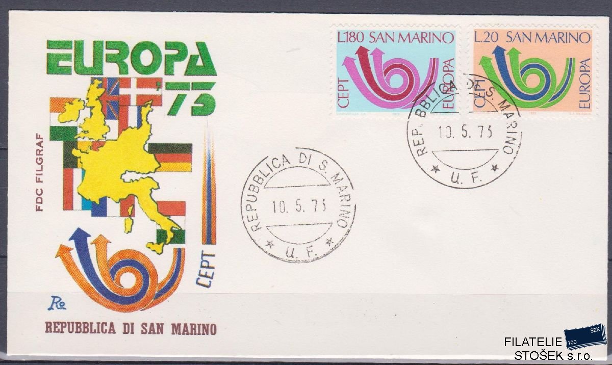 San Marino celistvosti Mi 1029-30 FDC