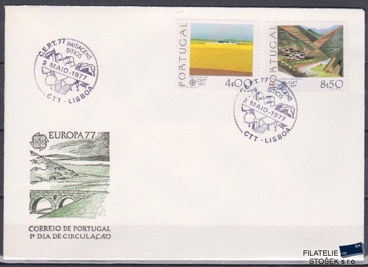 Portugalsko celistvosti Mi 1360-61 FDC