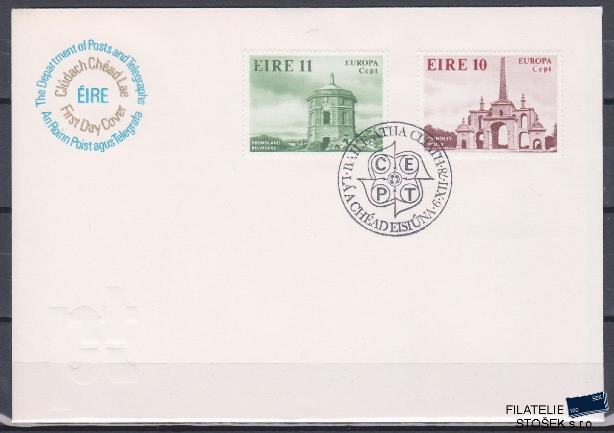 Irsko celistvosti Mi 391-92 FDC