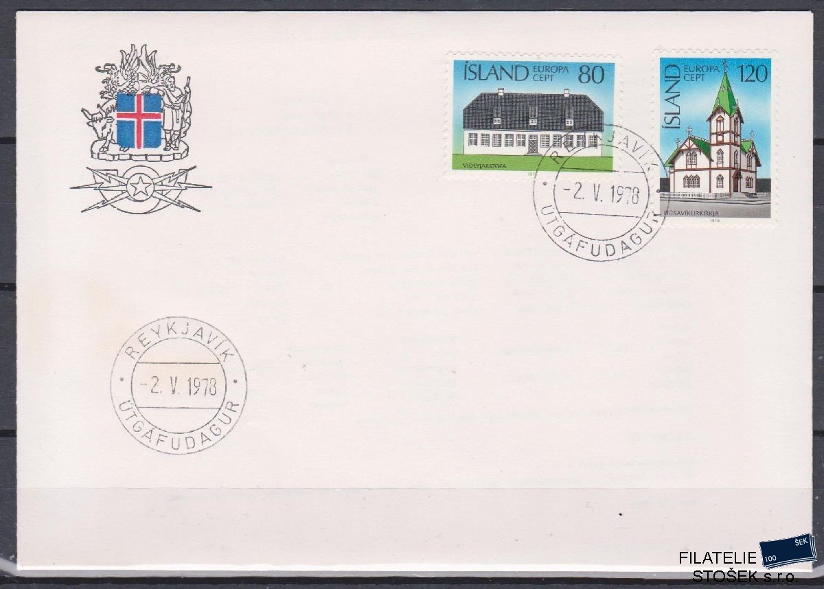 Island celistvosti Mi 530-31 FDC