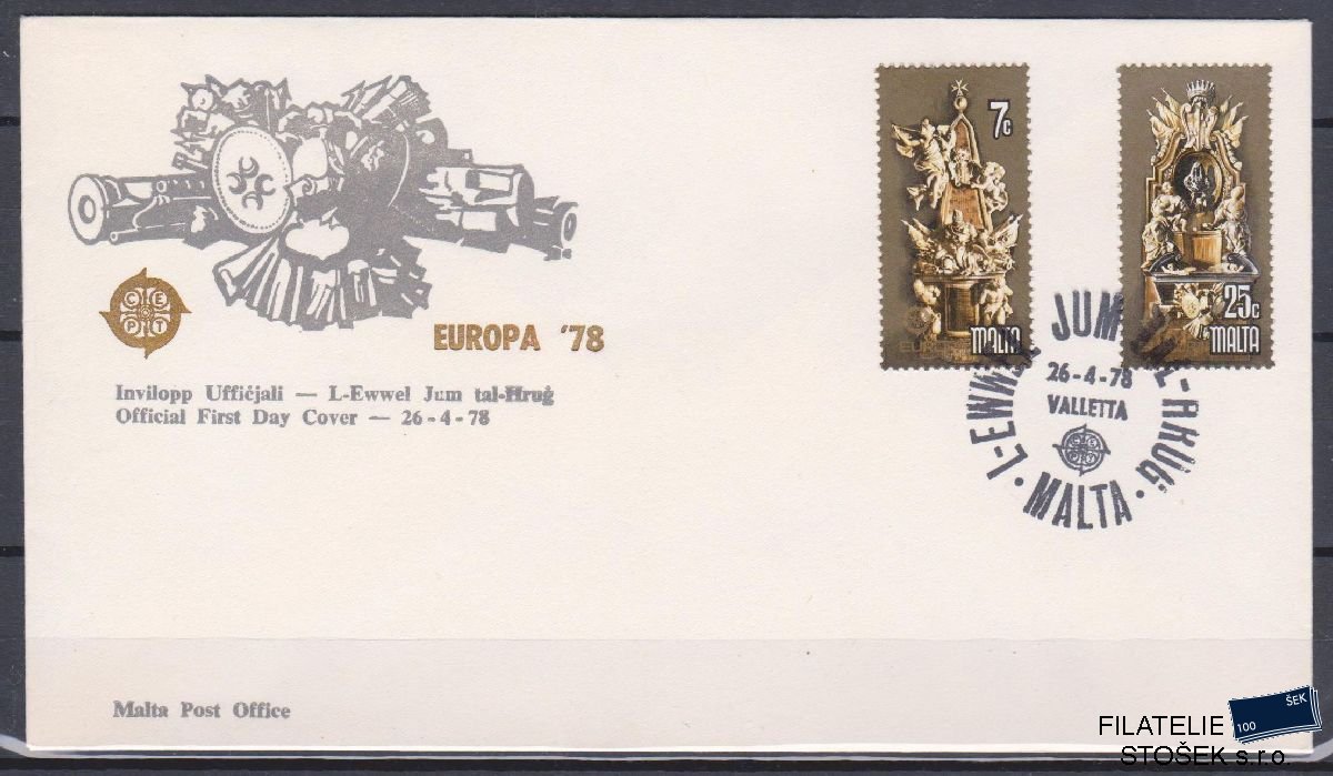 Malta celistvosti Mi 569-70 FDC