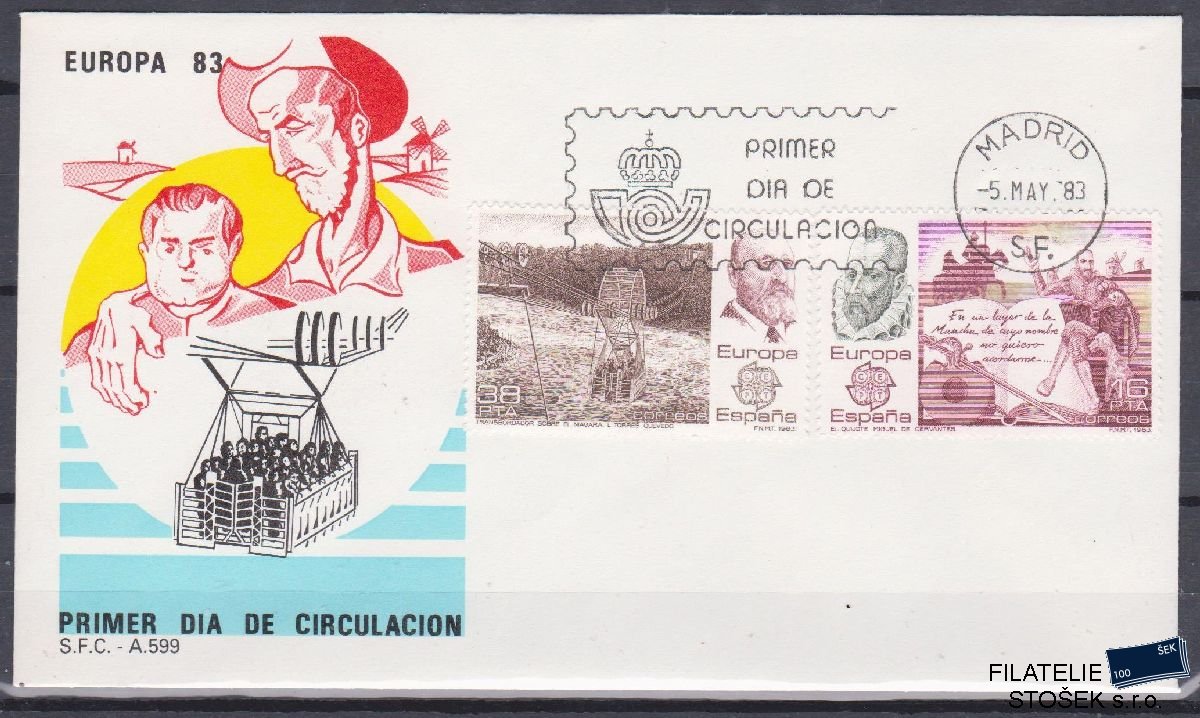 Španělsko celistvosti Mi 2585-86 FDC