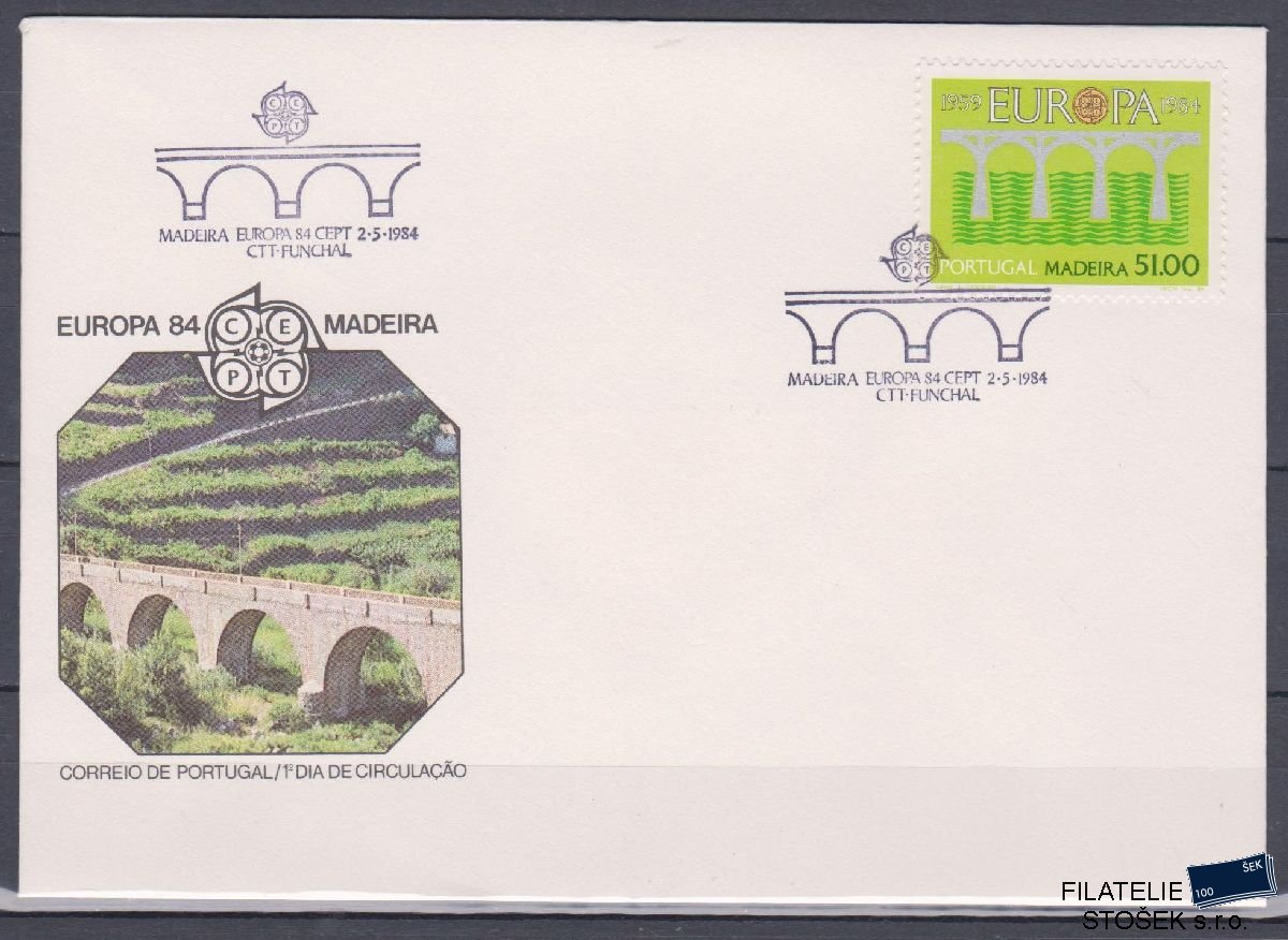 Madeira celistvosti Mi 90 FDC