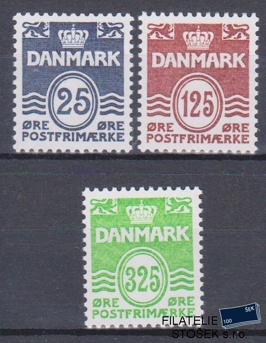 Dánsko známky Mi 963-65