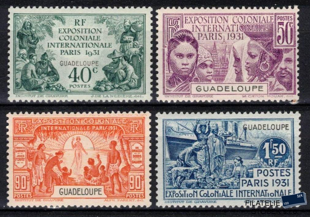 Guadeloupe známky 1931 Exposition coloniale