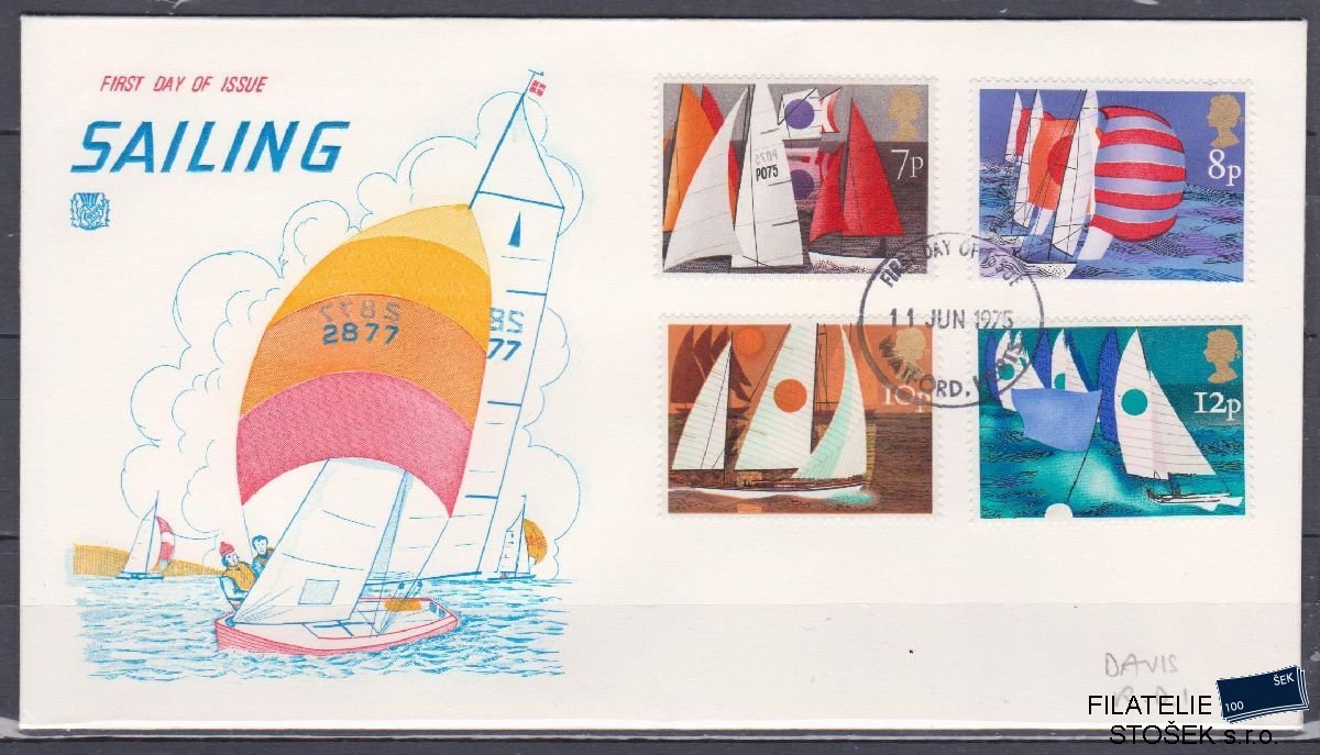 Anglie celistvosti Mi 678-81 FDC