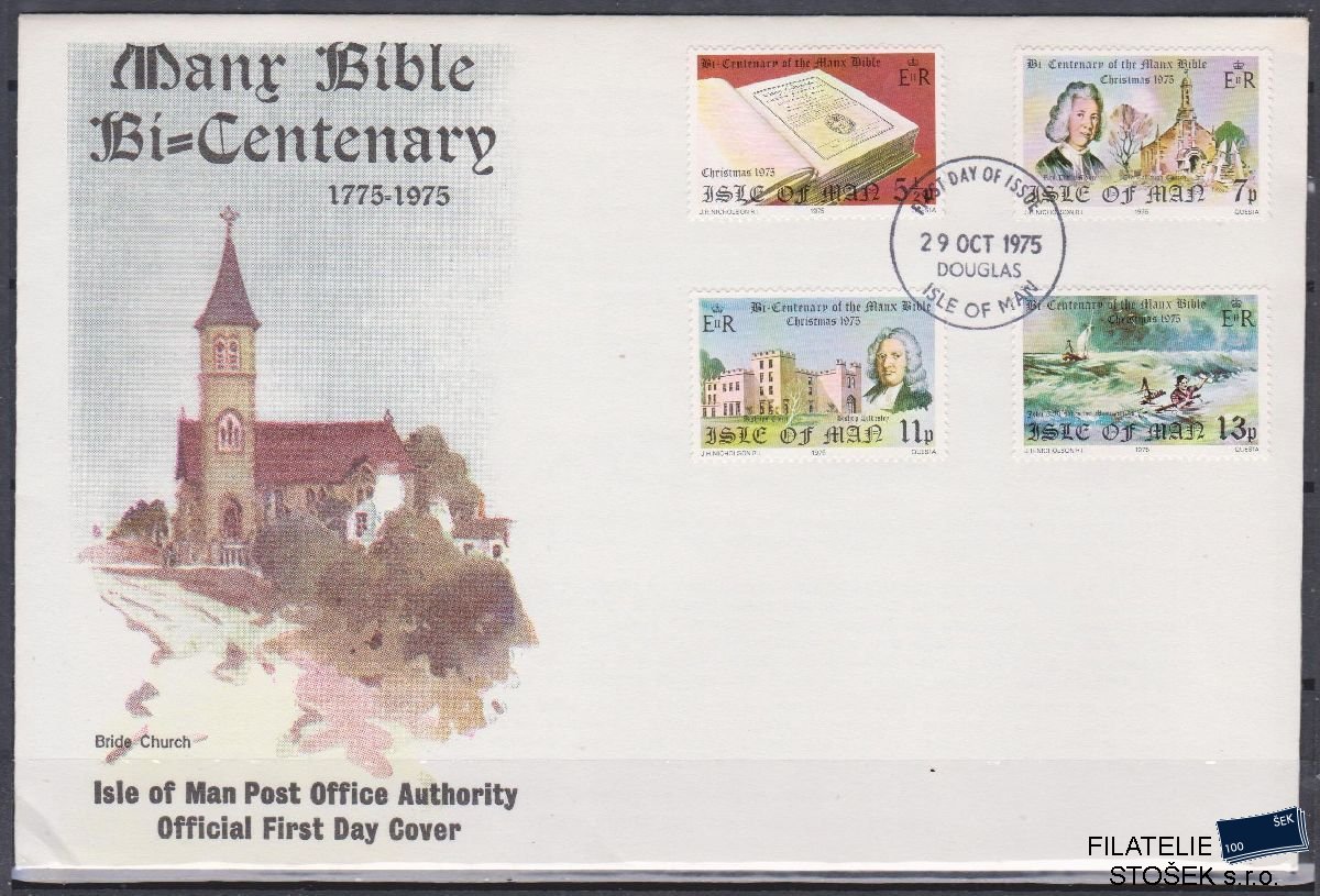 Isle of Man celistvosti Mi 68-71 FDC