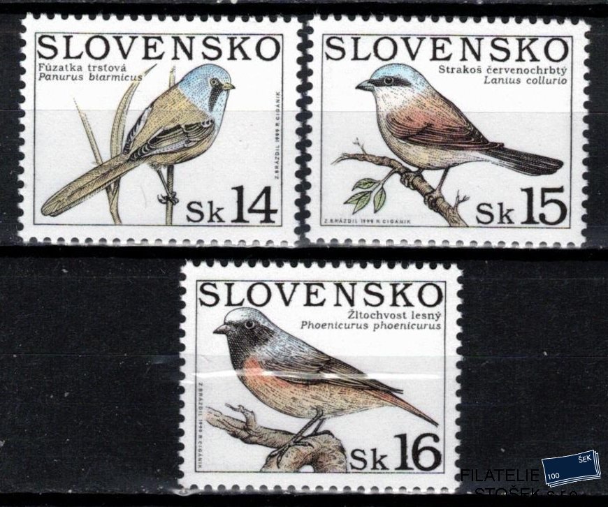 Slovensko známky 189-91