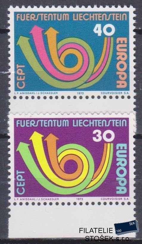 Liechtenstein známky Mi 579-80