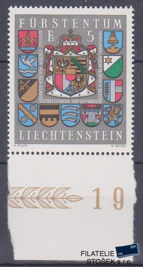 Liechtenstein známky Mi 590