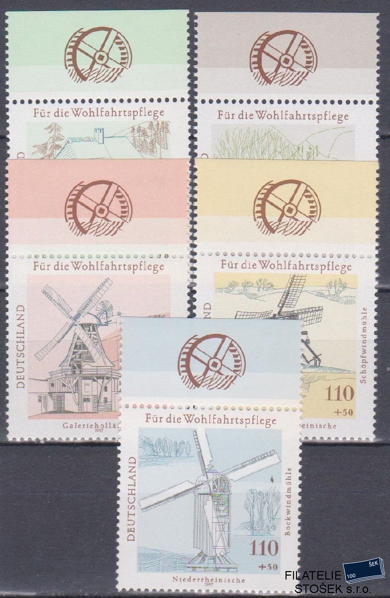 Bundes známky Mi 1948-52