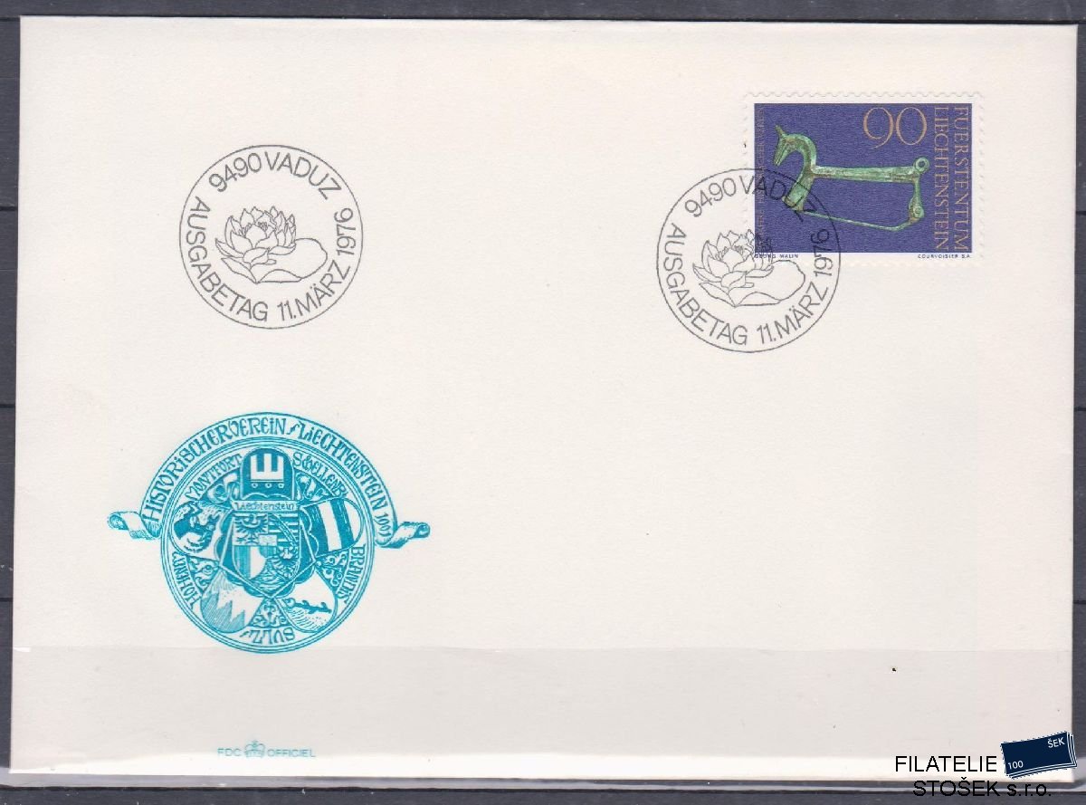 Liechtenstein celistvosti Mi 648 FDC