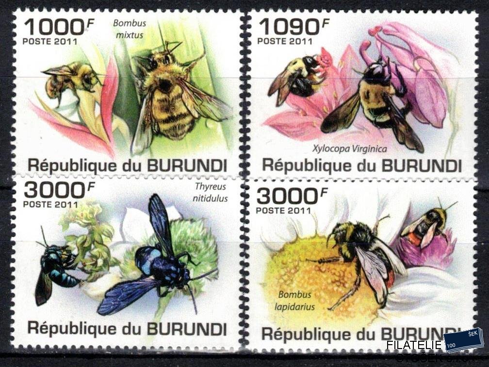 Burundi známky Mi 1998-2001