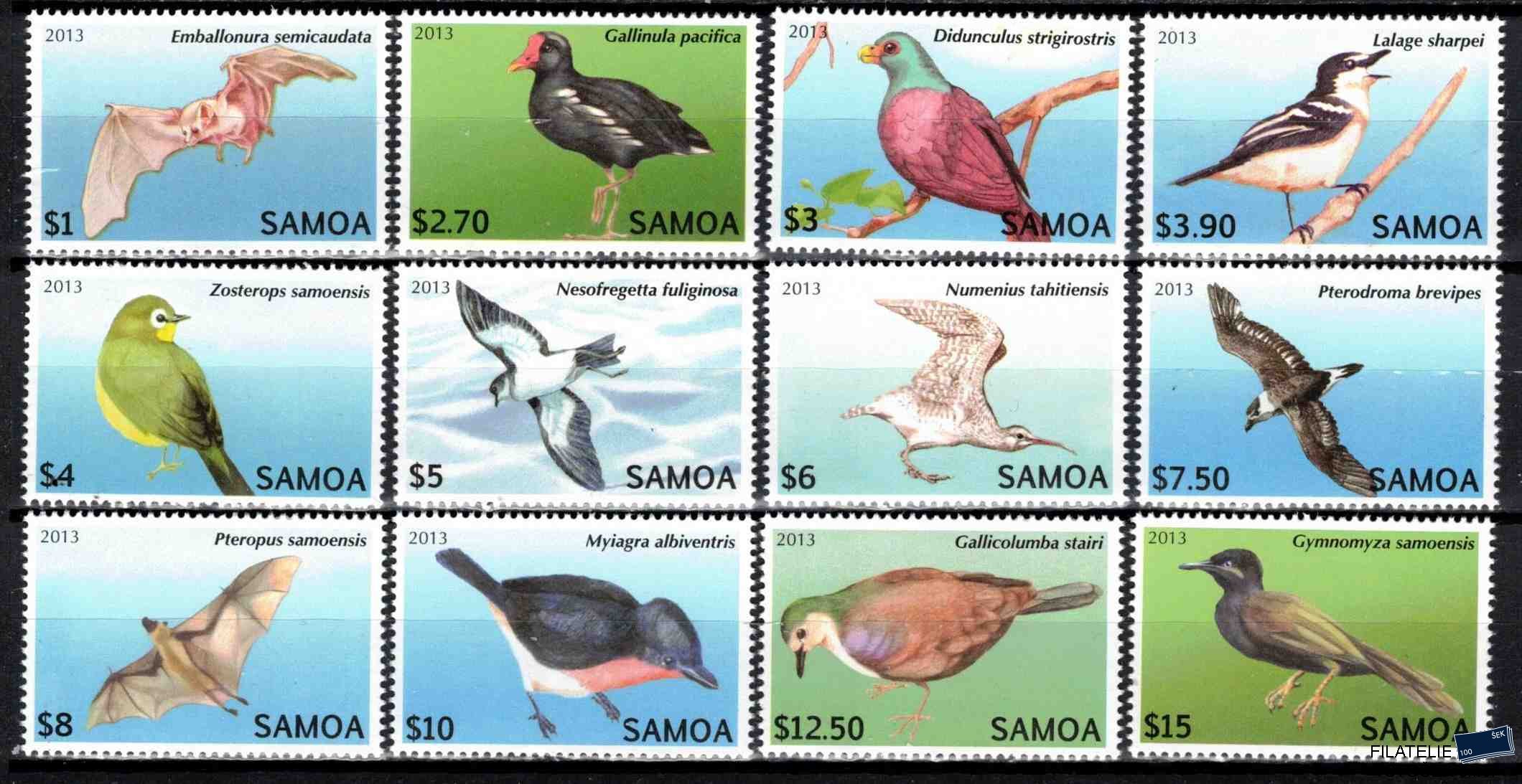 Samoa známky Mi 1105-16