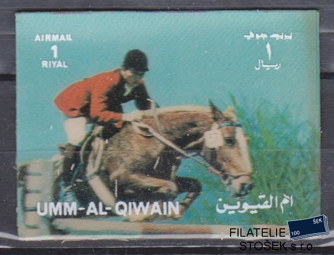 Umm al Qiwan známky - 3D - Sport